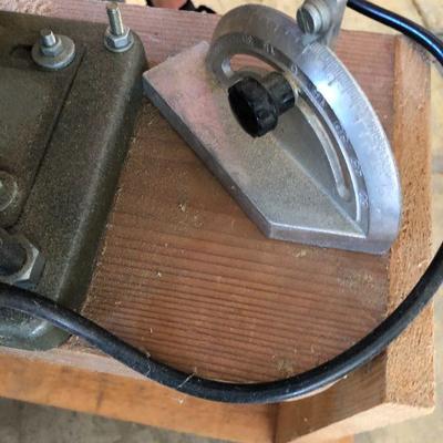 Duracraft Belt Disc Sander on Custom Built Stand with Wheels