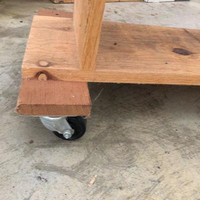 Duracraft Belt Disc Sander on Custom Built Stand with Wheels
