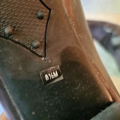 MB-239:two pair ankle boots and two pair shoes size 8 and 8 1/2