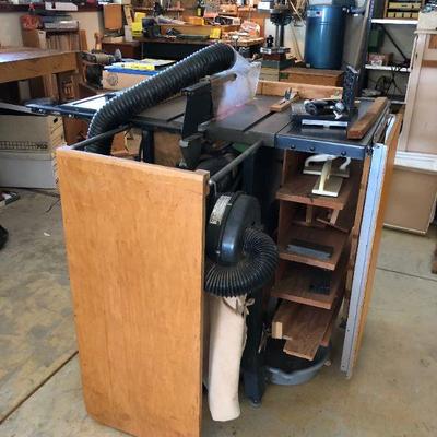 Custom Expandable Sears Craftsman 10 Inch Cut Off Saw and Exhaust System