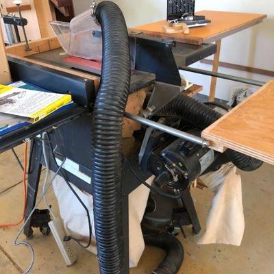 Custom Expandable Sears Craftsman 10 Inch Cut Off Saw and Exhaust System