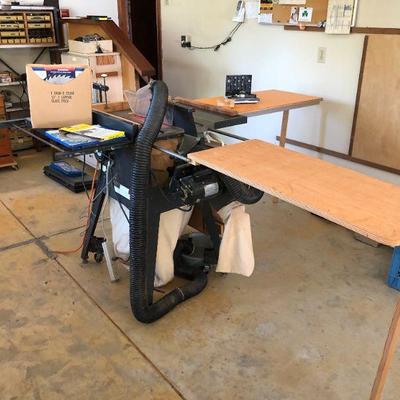 Custom Expandable Sears Craftsman 10 Inch Cut Off Saw and Exhaust System
