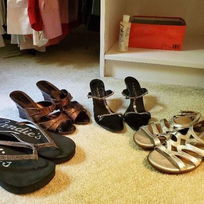 MB-242: four pair size 8 gently worn shoes