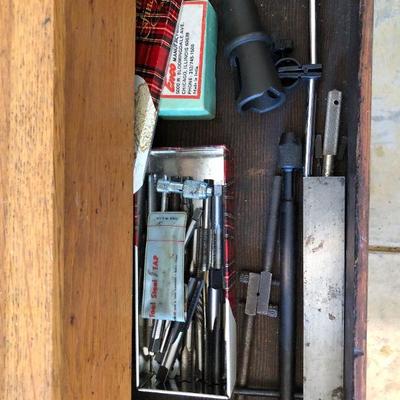 Rolling Tool Shelf Including Tools