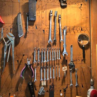 Lot of Workshop Assorted Tools for a Wood Workers or Craftsman's Shop