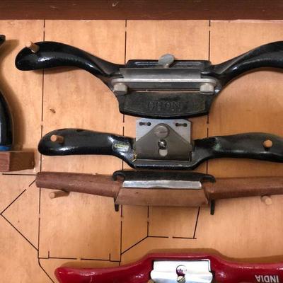 Lot of Wood Working Tools Wood Scraping Tools Bench Plane Tools