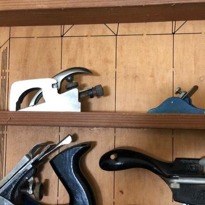 Lot of Wood Working Tools Wood Scraping Tools Bench Plane Tools