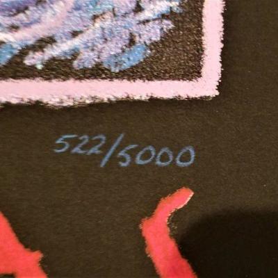 Lot #138 - Mardi Gras Poster 1992 - Hugh Ricks - numbered
