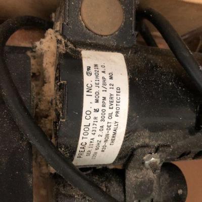 PREAC Tool Co Inc. Micro-Precision Modelers Hobby Table Saw Mini