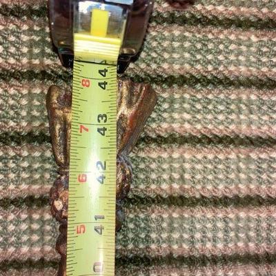 L39: 3- 1/2 feet Carved Gold Leaf Wall Sconces!