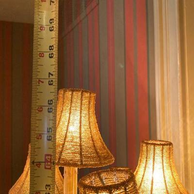 L41: 9 armed Candelabra Lamp 