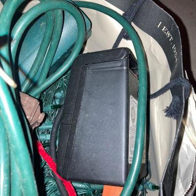 Lot 54: Christmas Wiring, Lights, etc. 