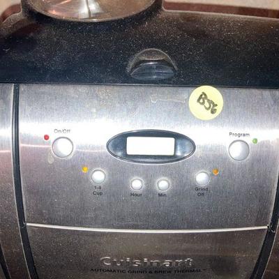 Lot B56: Cuisanart Coffee Machine