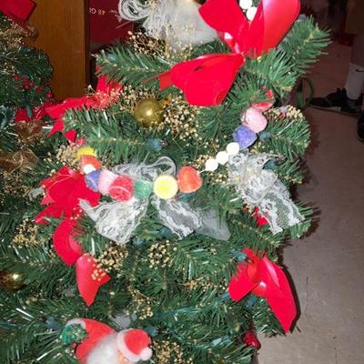 Lot B61: Three Christmas Trees 