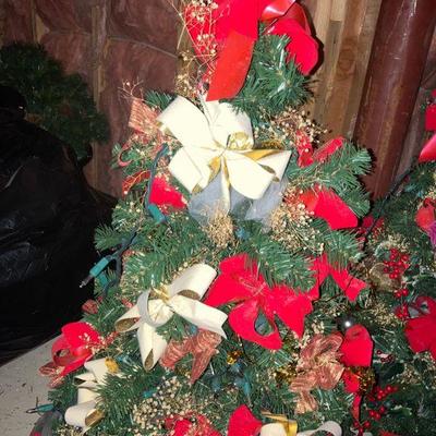 Lot B61: Three Christmas Trees 