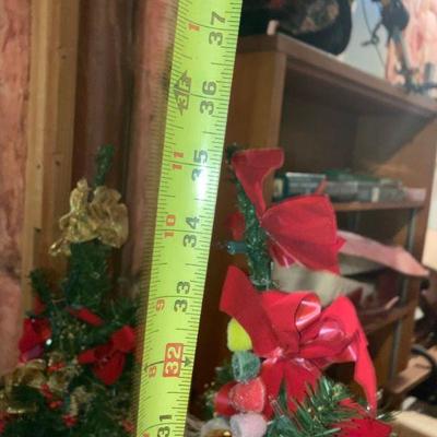 Lot B61: Three Christmas Trees 