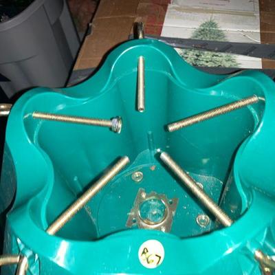 Lot B67: 7' Christmas Tree with stand