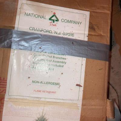 Lot B67: 7' Christmas Tree with stand