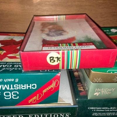 Lot B70: boxes of holiday greeting cards