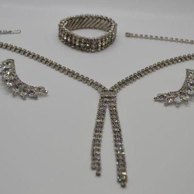 Lot J8: Vintage Rhinestone Lot
