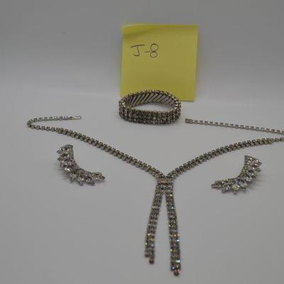 Lot J8: Vintage Rhinestone Lot