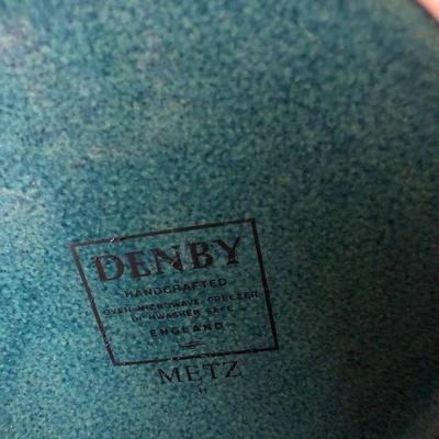 Pair of Denby Langley METZ Biscuit Barrel / Storage Jars 
