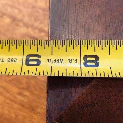 Antique Wood Box with Two Compartments