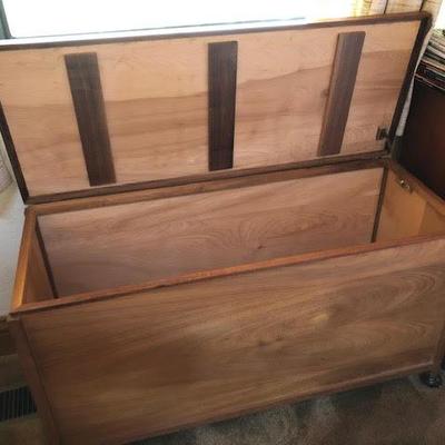 Beautiful Hand Crafted Wood Chest