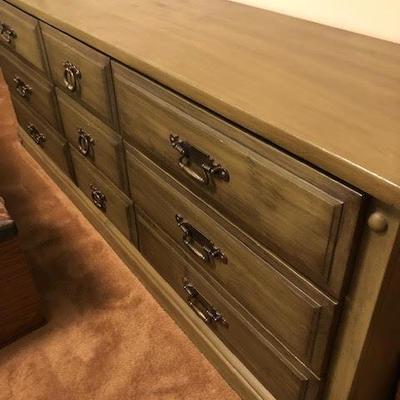 Bedroom Dresser and Side Tables Set