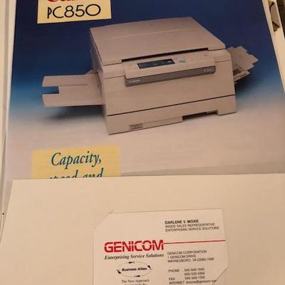 Canon PC 850 Printer Copy Machine with Extra Paper Storage