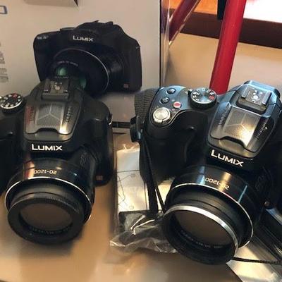 Lot of Lumix Cameras and Accessories