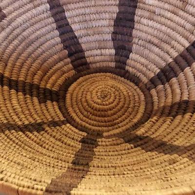 Pair of Vintage Woven Baskets incl Xhauga Weavers from Botswana