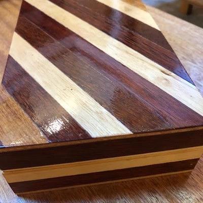 Gorgeous Amazonian Wood Box and Species Samples 