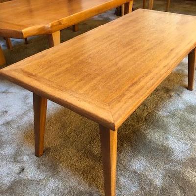 Beautiful Rectangular Wood Coffee Table