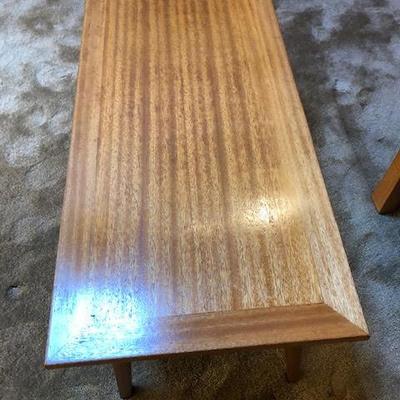 Beautiful Rectangular Wood Coffee Table
