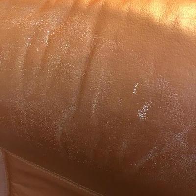 Vintage Chairworks Leather Chair with Foot Rest