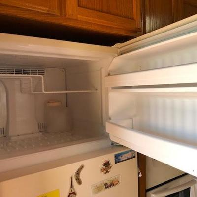 Vintage Hotpoint Refrigerator and Freezer