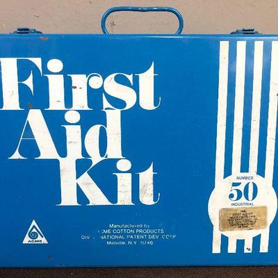 #145 Industrial First Aid Kit in Metal Box