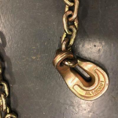 #154 10 Foot Tow Chain with hook 