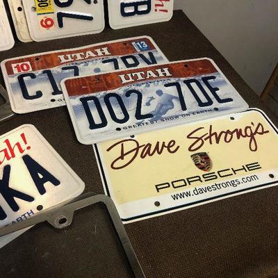 #157 Pile of Old License Plates - UTAH 