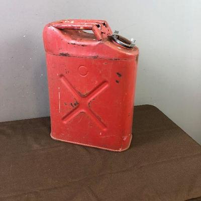 #221 5 Gallon Jerry Gas Can METAL 