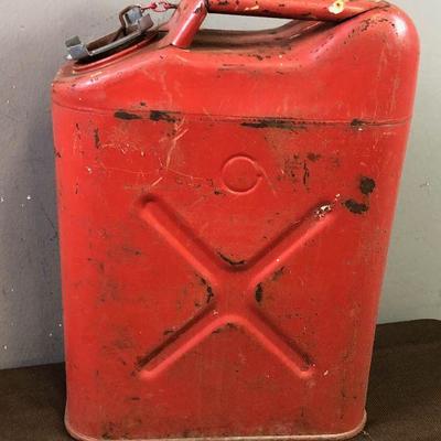#221 5 Gallon Jerry Gas Can METAL 
