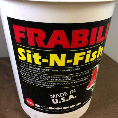 #222 FRABILL Sit & Fish Bucket 