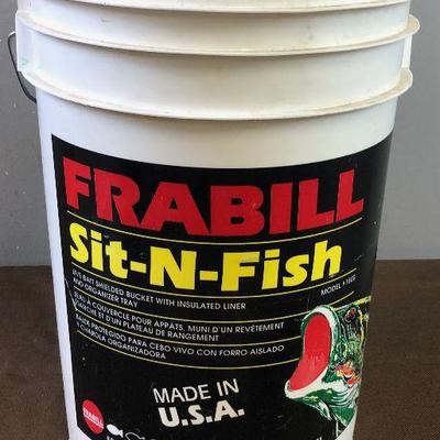#222 FRABILL Sit & Fish Bucket 