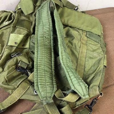 #249 US Army Ruck Sack Jungle Pack? 