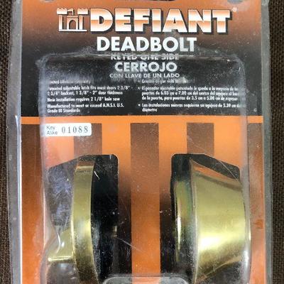 #270 Defiant Dead Bolt with Key 