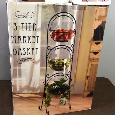 #314 3 tier Market Basket 
