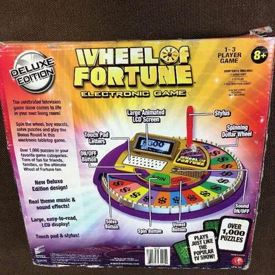 #316 Wheel of Fortune Game 