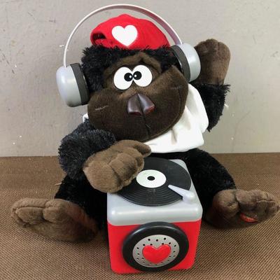 #333 DJ Gorilla Stuffed animal 