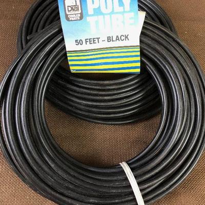 #340 100 feet of 1/4 inch poly tube 